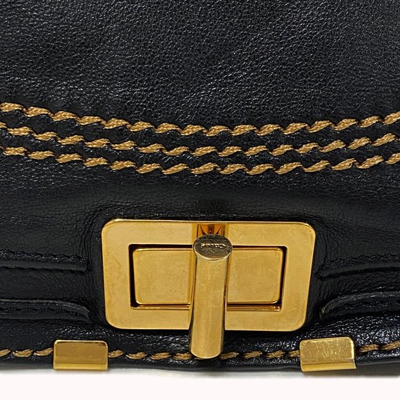 Chloe Marcie Turnlock Messenger Bag - Picture 6 of 10
